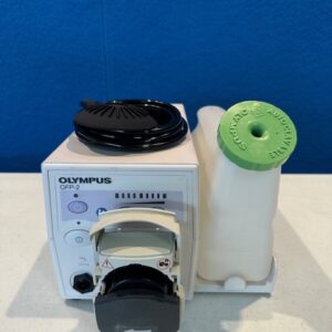 Olympus OFP-2 Flushing Pump with OEM Water Bottle and Foot Pedal