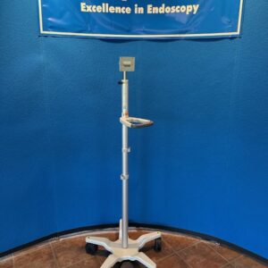 Stryker 240-099-110 Flat Panel Stand Pole w/ 240-099-100 Roll Stand Base